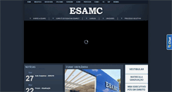 Desktop Screenshot of esamcuberlandia.com.br